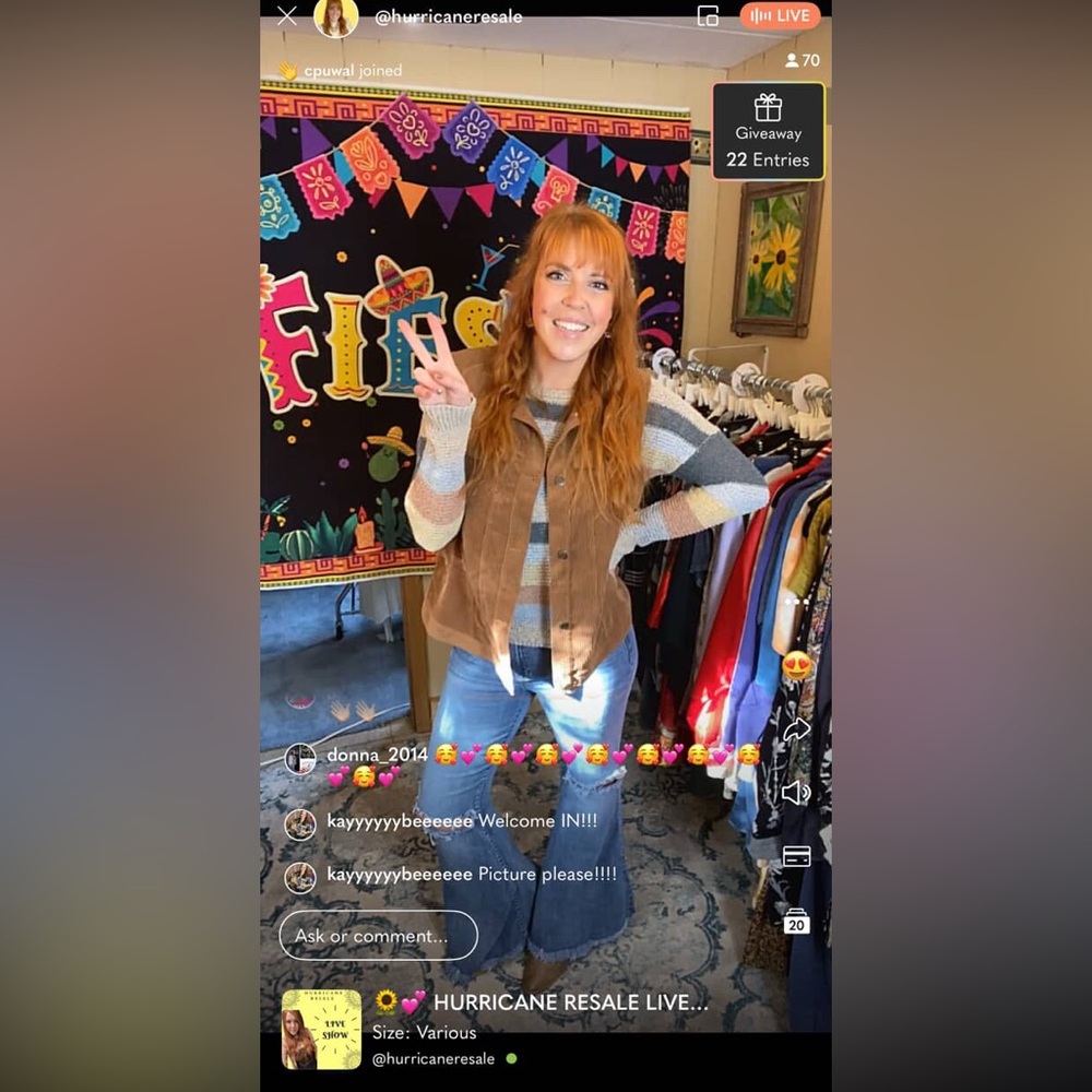 🌻💕 HURRICANE RESALE LIVE!🌻 💕 - Picture 13 of 13